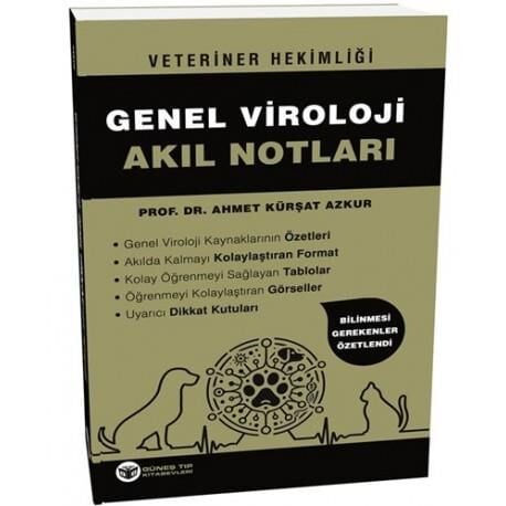 Veteriner Hekimliği Genel Viroloji Akıl Notları