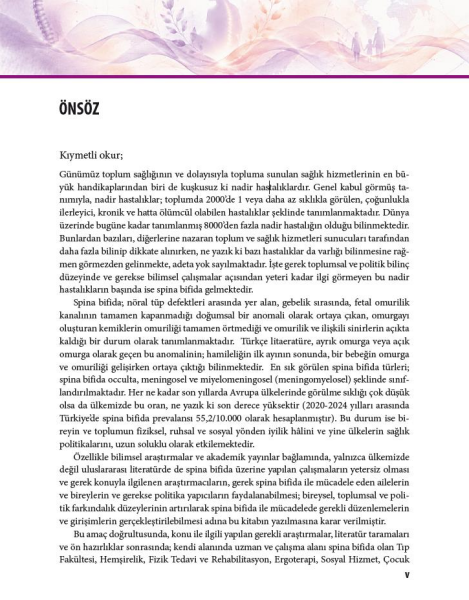 Tüm Yönleriyle Spina Bifida Yönetimi