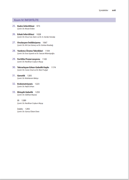 Speroff Klinik Jinekolojik Endokrinoloji ve İnfertilite