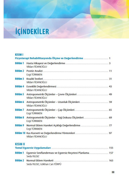 Fizyoterapi ve Rehabilitasyonda Temel İlkeler ve Uygulamalar Cilt 2