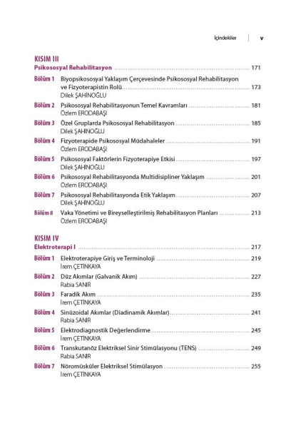 Fizyoterapi ve Rehabilitasyonda Temel İlkeler ve Uygulamalar Cilt 1