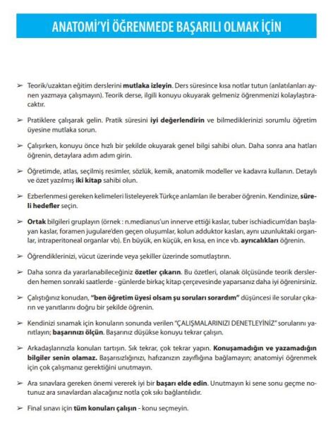 İnsan Anatomisi / Yıldırım ( 12. Baskı )