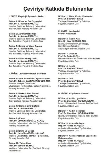 Lippincott Fizyoloji 2.Baskı