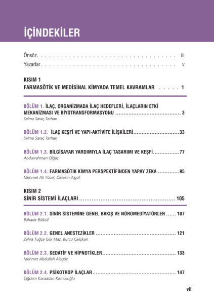 Eczacılık Fakültesi Farmasötik Kimya Akıl Notları
