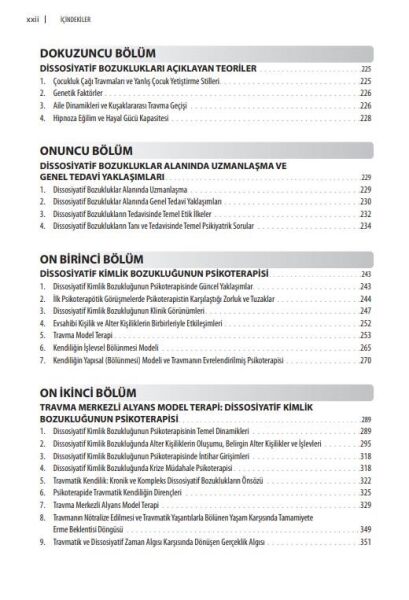 Travma ve Dissosiyasyon: Psikotravmatoloji Temel Kitabı 3. Baskı