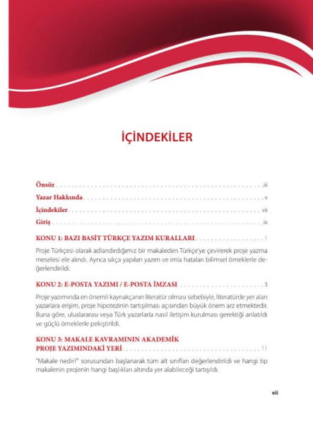 Yeni Başlayanlar için Akademik Proje Hazırlama Teknikleri 2. Baskı