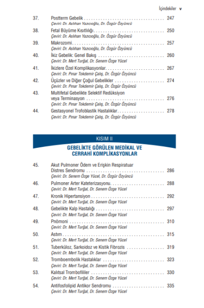 Williams Obstetrik El Kitabı