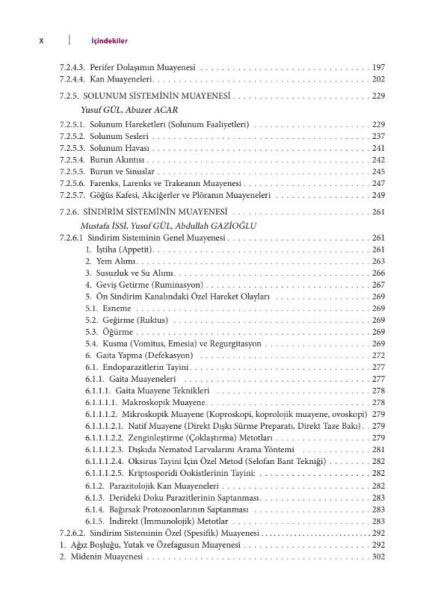 Veteriner İç Hastalıklarında Klinik Muayene ve Tanı Yöntemleri
