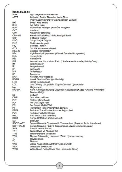 İç Hastalıkları Hemşireliği Uygulama Öğrenci Eğitim Modülü