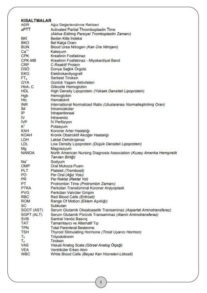 İç Hastalıkları Hemşireliği Uygulama Öğrenci Eğitim Modülü