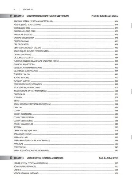 Sistematik Anatomi 2. Baskı