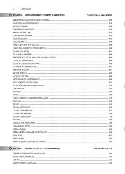 Sistematik Anatomi 2. Baskı