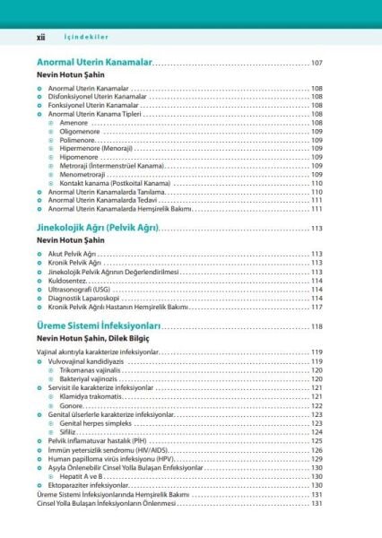 Hemşire ve Ebelere Yönelik Kadın Sağlığı ve Hastalıkları 4. Baskı