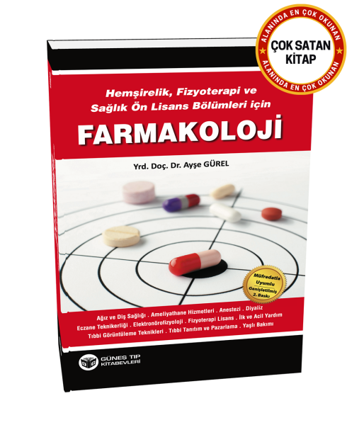 Hemşirelik, Ebelik, Fizyoterapi ve Sağlık Ön Lisans Programları için Farmakoloji