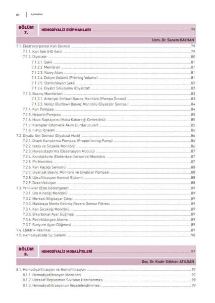 Hemodiyaliz Multidisipliner Yaklaşım