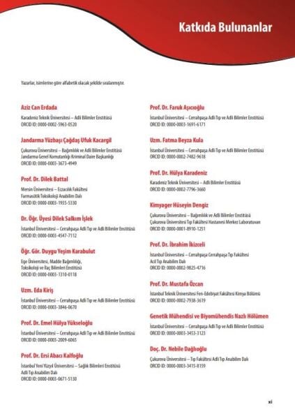 Adli Kimya Nobel Tıp