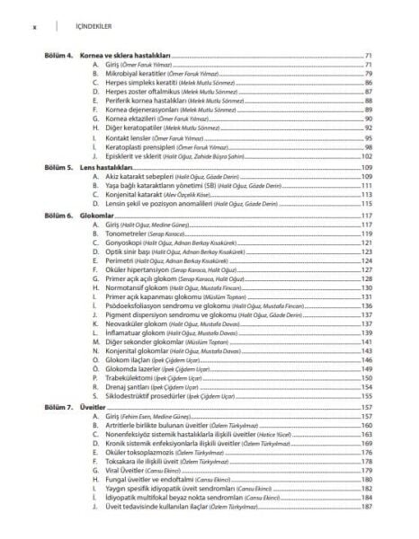 Güncel Bilgiler Işığında Göz Hastalıkları Ders Kitabı