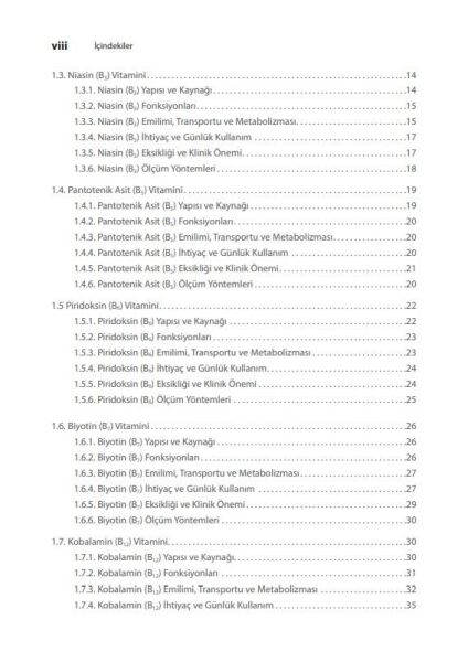 Vitamin Biyokimyasının Alfabesi