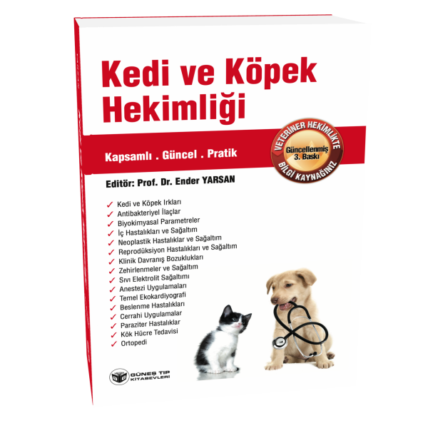 Kedi ve Köpek Hekimliği Güncellenmiş 3. Baskı