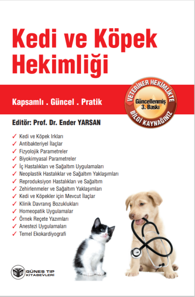 Kedi ve Köpek Hekimliği Güncellenmiş 3. Baskı